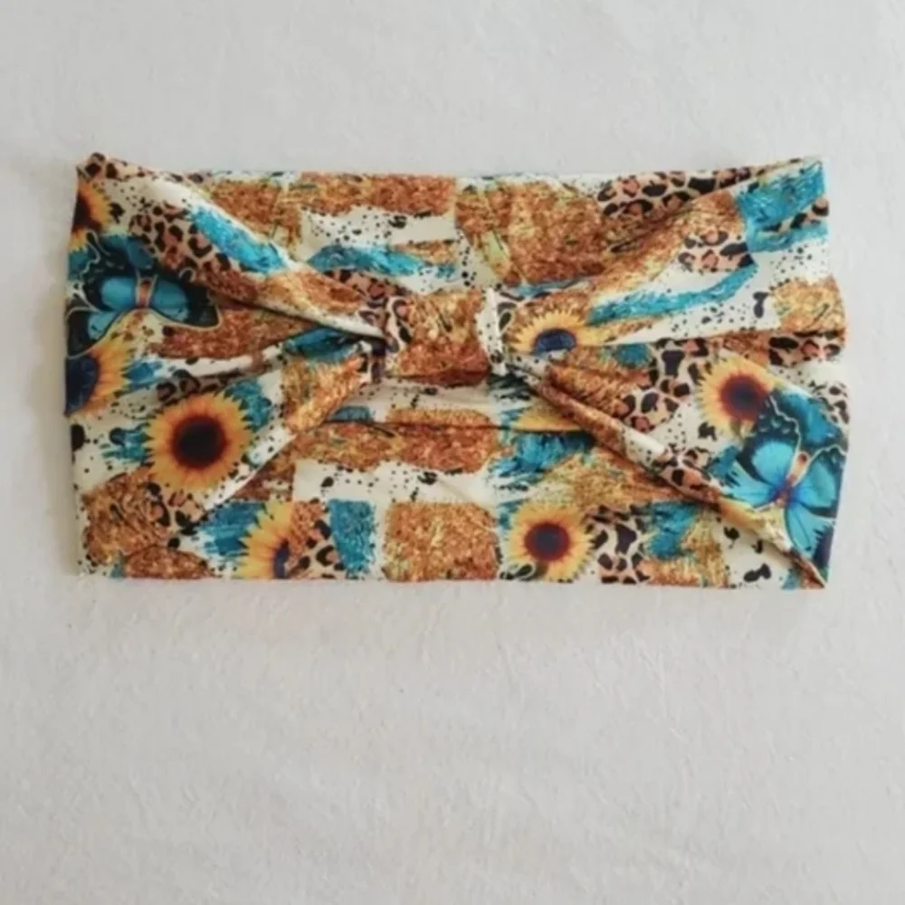 Cross Knotted Wide Headband